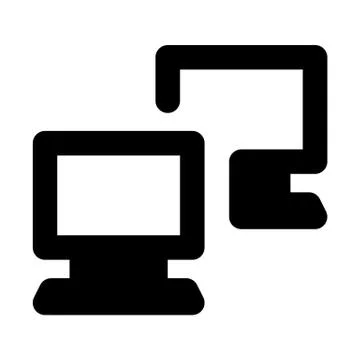 Network System Icon Stock Illustration