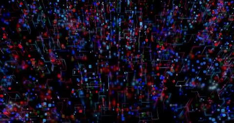 Network system 스톡 일러스트