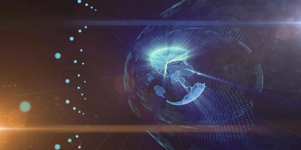  Network system transfer of secure data in the blockchain over network 스톡 일러스트