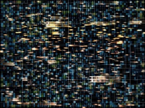 Network Technologies 스톡 일러스트