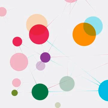 Network technology communication background Stock Illustration