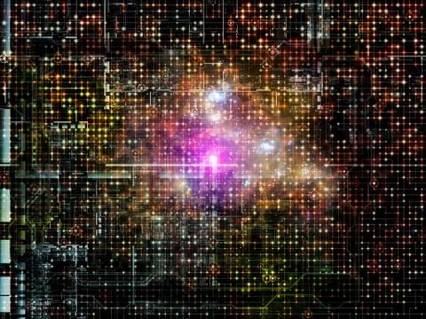 Network Texture 库存插图