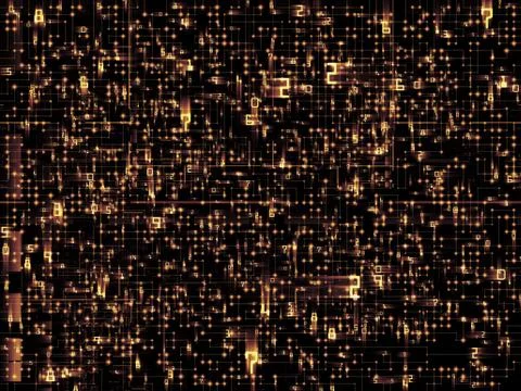 Network Texture Illustrazione stock