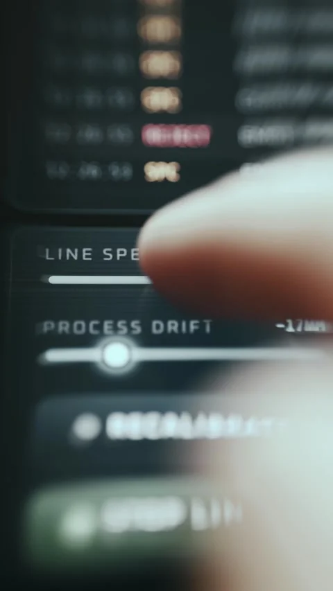 Network Traffic Analytics Shallow Focus showing secure data Stock-Footage 337882053