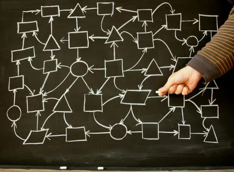 Network training 스톡 사진