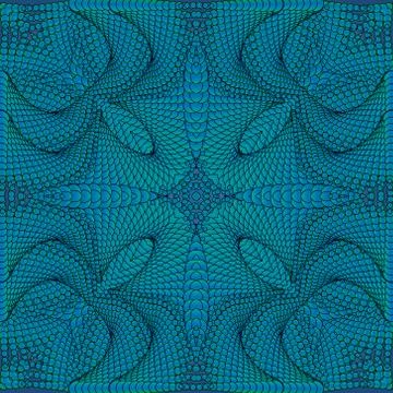 Network turquoise background Stock Illustration