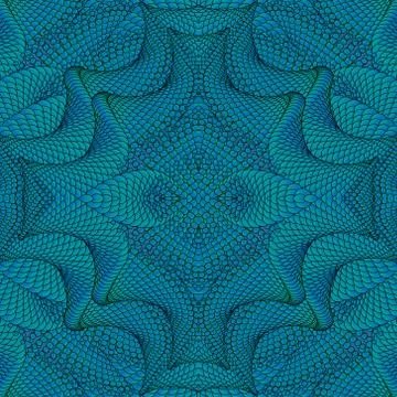 Network turquoise background Stock Illustration