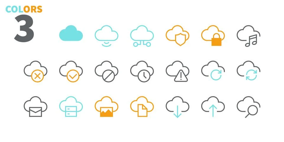 Network UI Pixel Perfect Well-crafted Vector Thin Line Icons 48x48 Ready for 스톡 일러스트