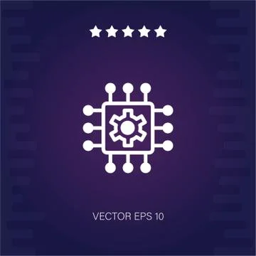 Network vector icon Stock Illustration