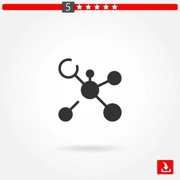 Network vector icon Illustrazione stock
