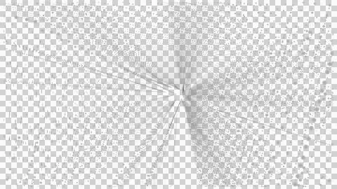 Network Visualization with Interconnected Nodes and Radiating Lines Illustrazione stock