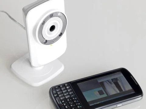 Network webcam Stock Photos