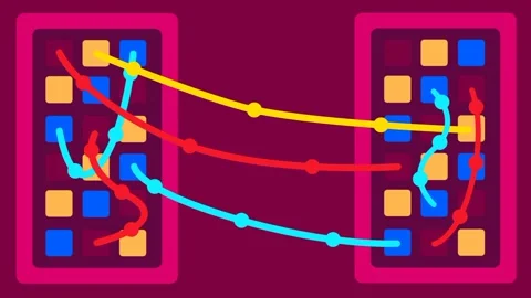 Network Wiring Stock Footage 335667318