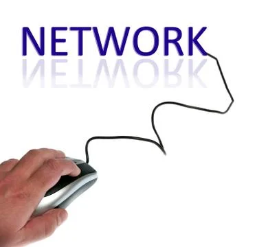 Network word 스톡 사진