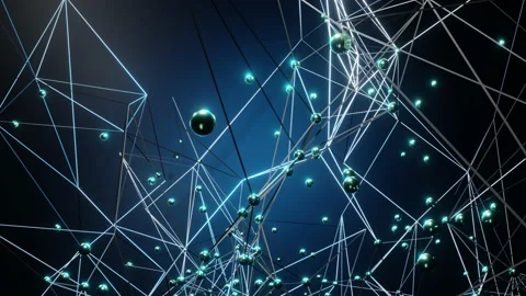 Networking abstract Animtion Stock Footage 140191058