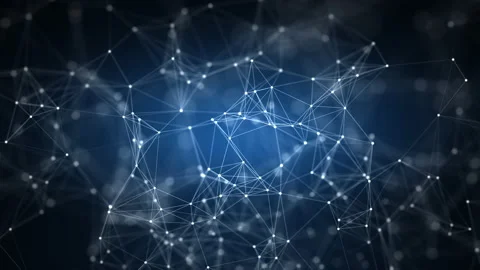 Networking and Connection web concept Vídeo Stock 162492769
