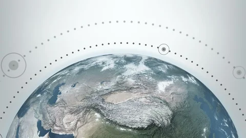 Networking around the World. Stock Footage 86657529