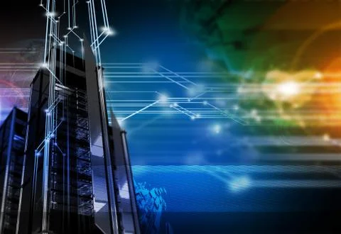 Networking background 스톡 일러스트
