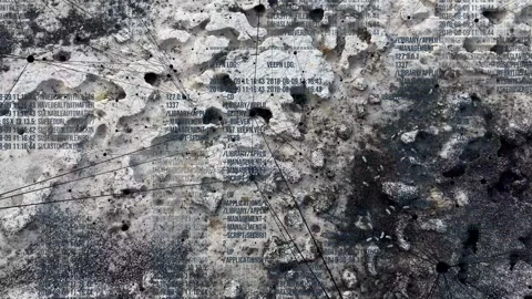 Networking a complex anthill system with visualisation of connections and Stock Footage 242263578