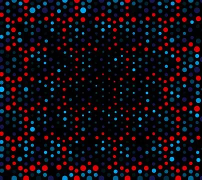 Networking computer seamless black vector background. Technology party Stock Illustration