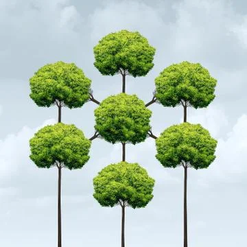 Networking Concept 스톡 일러스트