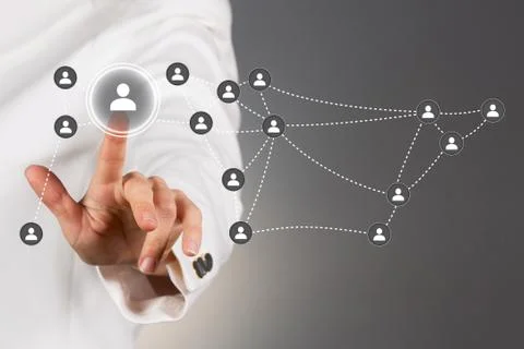 Networking concept. Фото