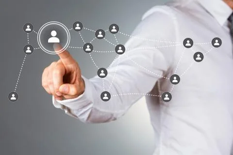 Networking concept. Stock-Fotos