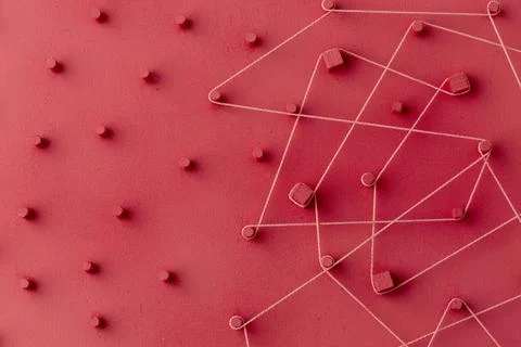 Networking concept still life composition Illustrazione stock