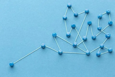 Networking concept still life composition Illustrazione stock