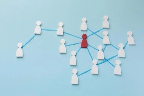 Networking concept still life composition Illustrazione stock