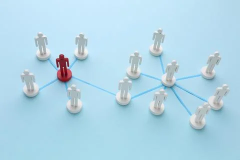 Networking concept still life composition Stock Photos