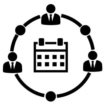 Networking event icon. Business networking event sign. Professional network Stock-Illustration