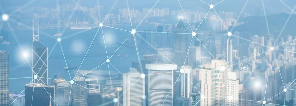 Networking fast wireless internet concept iot network telecommunication 5g Stock Photos