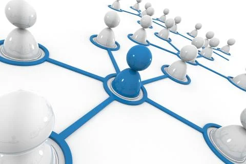 Networking Stock Illustration
