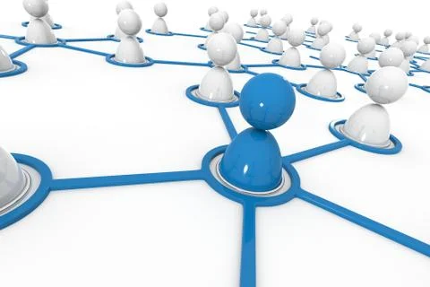 Networking Stock Illustration