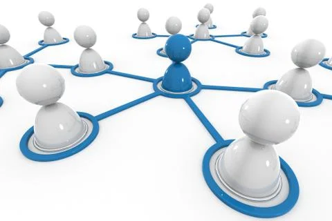 Networking Stock Illustration