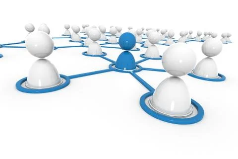 Networking Stock Illustration