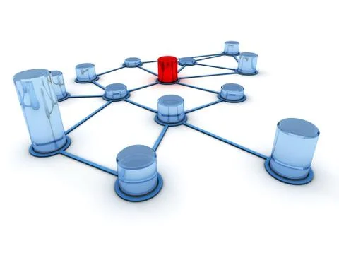 Networking Stock Illustration