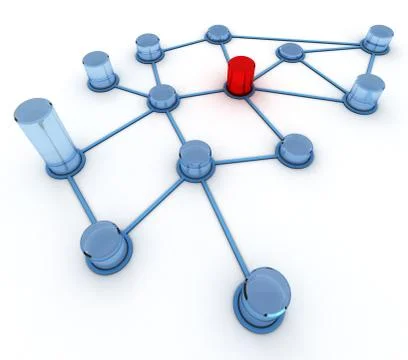 Networking Illustrazione stock