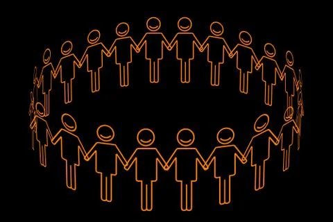 Networking Stock Illustration