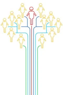 Networking Stock Illustration