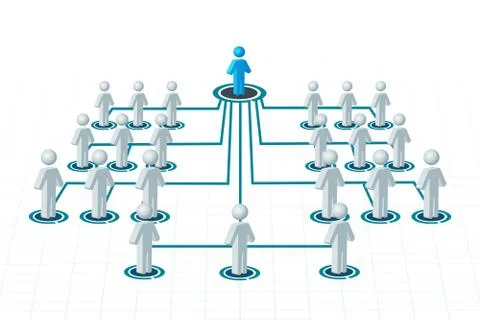 Networking Stock-Illustration