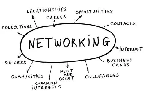 Networking Stock Illustration