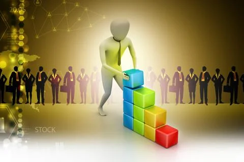 Networking people  with  globe Ilustración de archivo