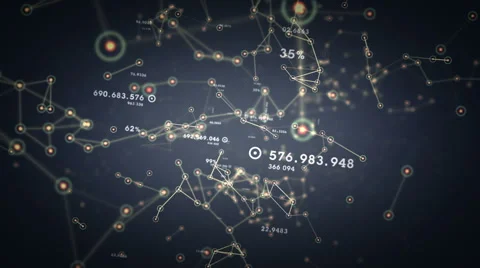 Networks And Data Silver Dolly Stock Footage 50005940