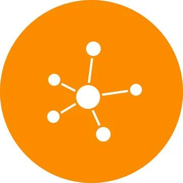 Networks icon vector image. Stock Illustration