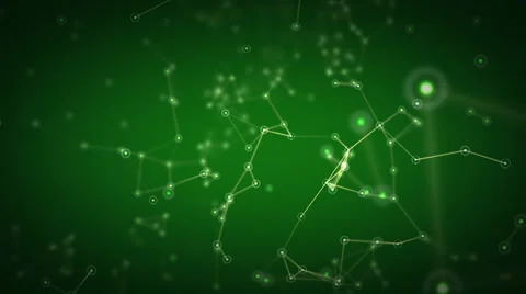 Networks Rising Green Video stock 38897932