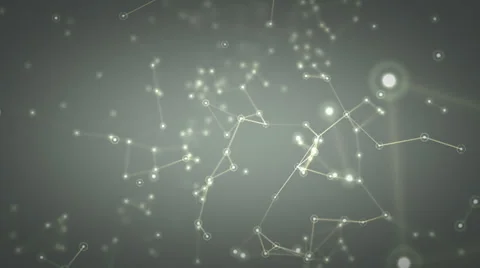 Networks Rising White Stock Footage 38898227