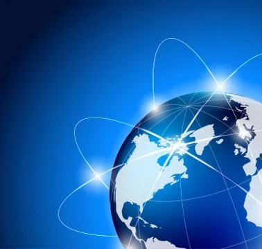 Networl concept Stock Illustration