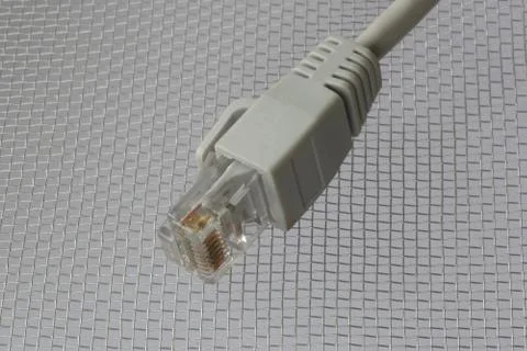 Netzwerkstecker Stock Photos